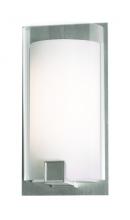 AFX Lighting, Inc. NLS061914LAJUDSN - Nolan 19'' LED Sconce - Satin Nickel Finish - White Acrylic