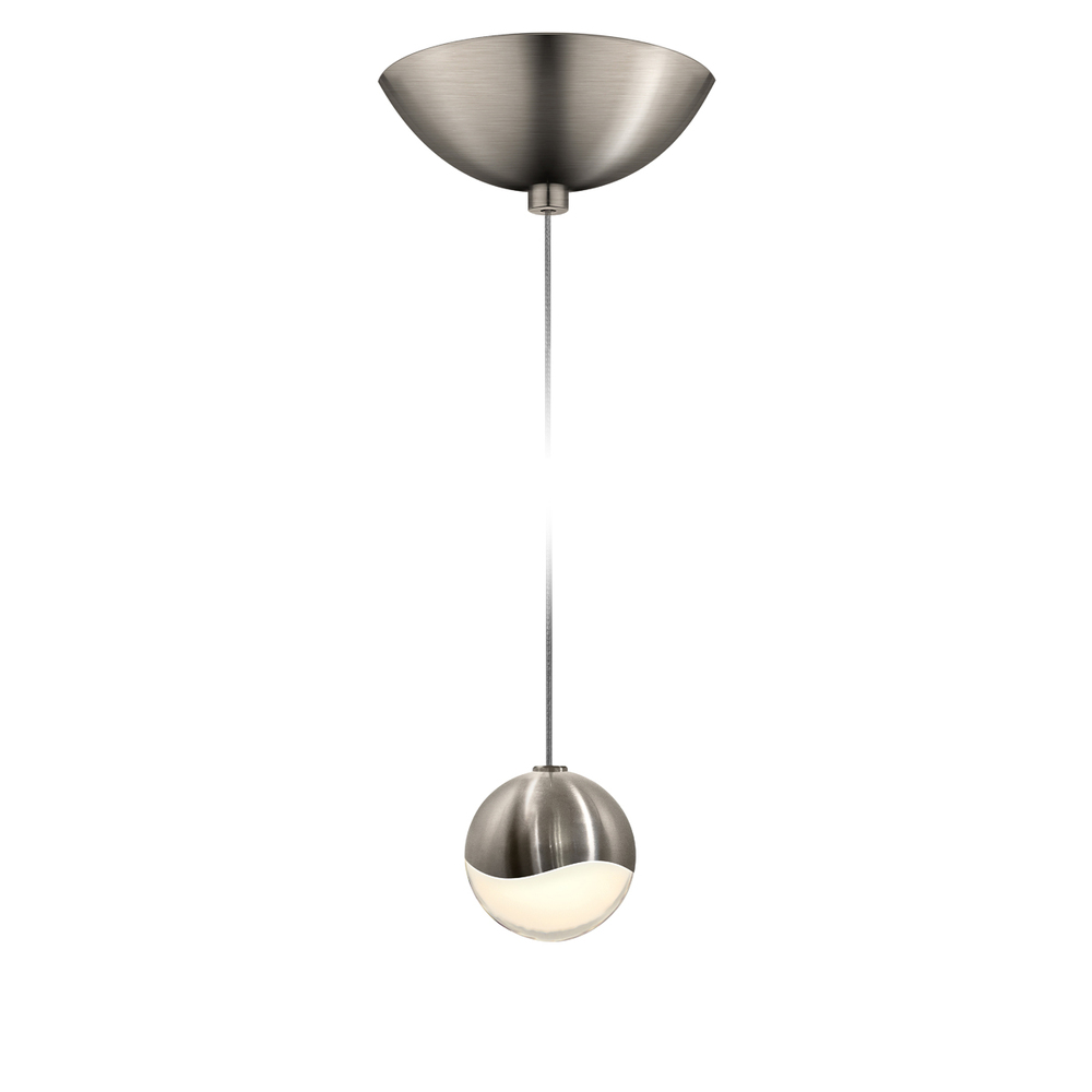 Small LED Pendant w/Dome Canopy