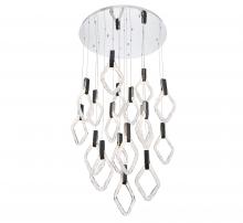 Lib & Co. CA 10104-01 - Catania, 18 Light Round LED Chandelier, Chrome