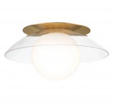 Lib & Co. CA 10124-05 - Ancona, Large 1 Light Ceiling / Wall Mount, Soft Brass