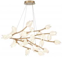 Lib & Co. CA 12086-03 - Belluno, 29 Light LED Chandelier, Champagne Gold