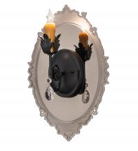 Meyda Blue 188190 - 13" Wide Antonia Mirror Wall Sconce