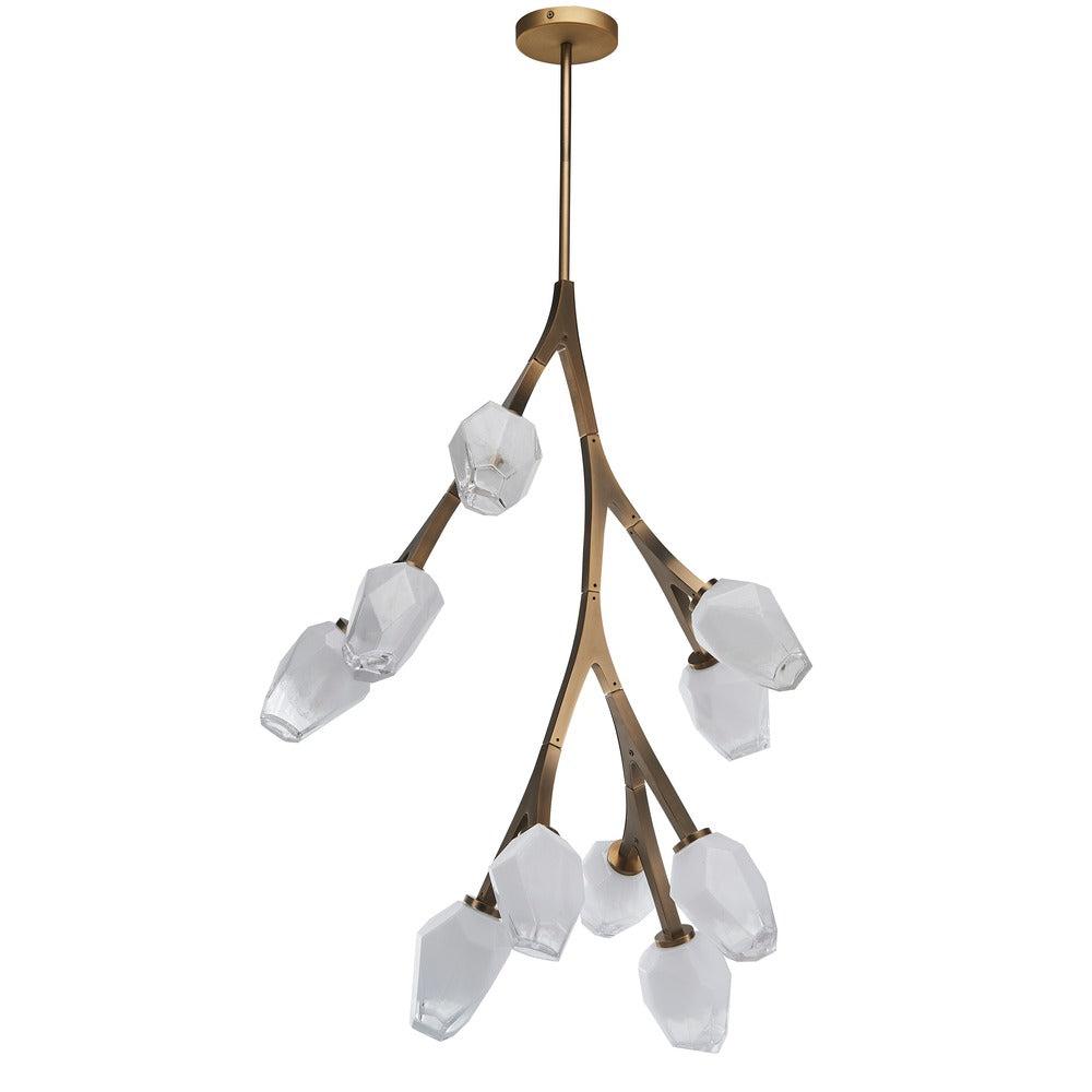 Avista Soho Chandelier 10-Light Antique Brass