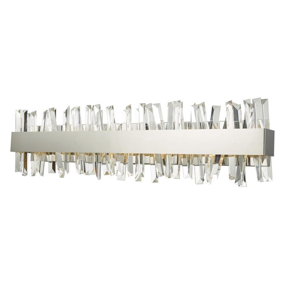 Avista Geo Vanity Wall Light 32" Chrome -LED