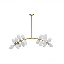 Avista Lighting Inc A4555GD - Avista Arc Chandelier 20-Light Gold