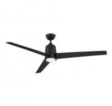 Savoy House Meridian CA M2013MBKRV - 56" LED Ceiling Fan in Matte Black