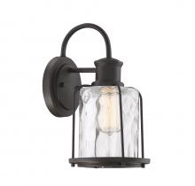 Savoy House Meridian CA M50020ORB - 1-Light Outdoor Wall Sconce in Oil Rubbed Bronze