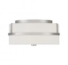 Savoy House Meridian CA M60065BN - 2-Light Ceiling Light in Brushed Nickel