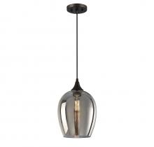 Savoy House Meridian CA M70076ORB - 1-Light Mini Pendant in Oil Rubbed Bronze