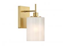 Savoy House Meridian CA M90116NB - 1-Light Wall Sconce in Natural Brass