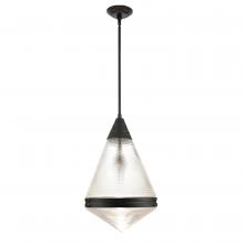 Maxim 10395PRBK - Hargreaves-Single Pendant