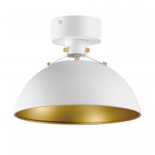 Maxim 12040WTSBR - Dawn-Semi-Flush Mount