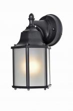  66926BK - Builder Cast LED E26-Outdoor Wall Mount