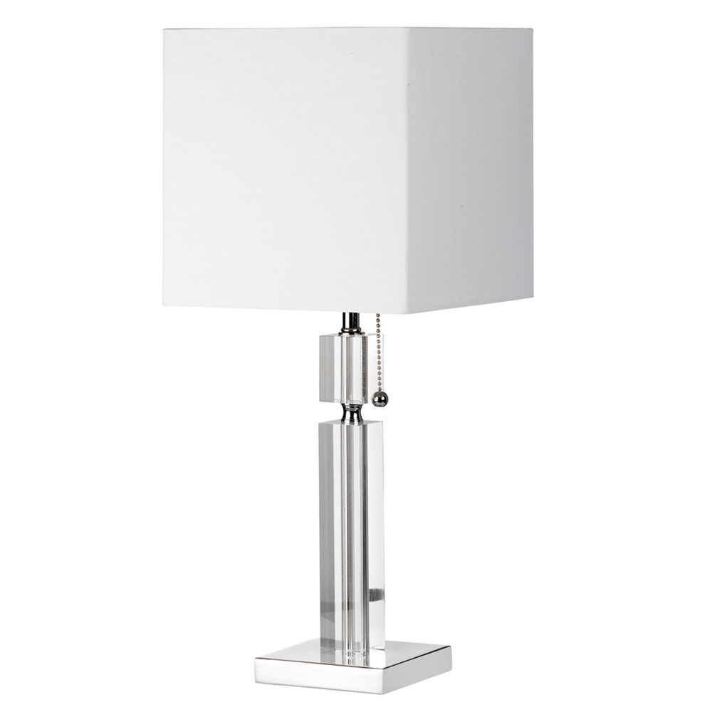 Table Lamp, Square Shade