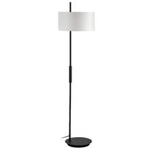 Dainolite FTG-622F-MB-WH - 1LT Incandescent Floor Lamp, MB w/ WH Shade