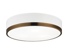 Matteo Lighting M14303WHAG - Trydor Ceiling Mount