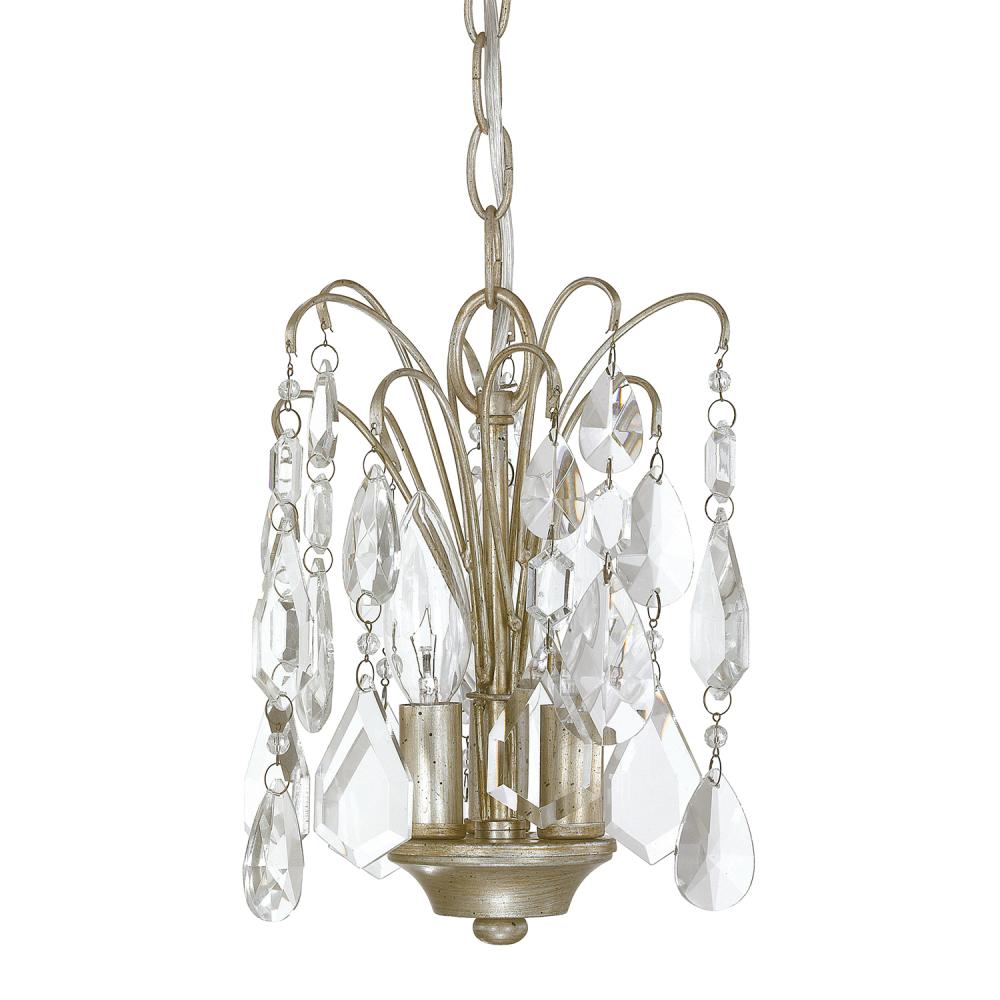 3 Light Mini Chandelier