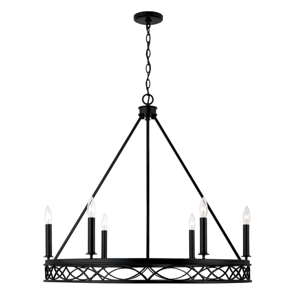 6 Light Chandelier