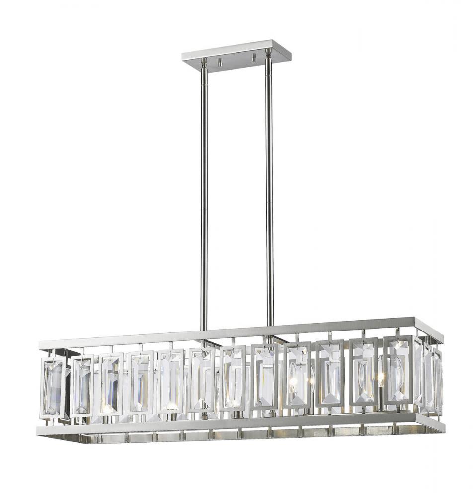 5 Light Linear Chandelier