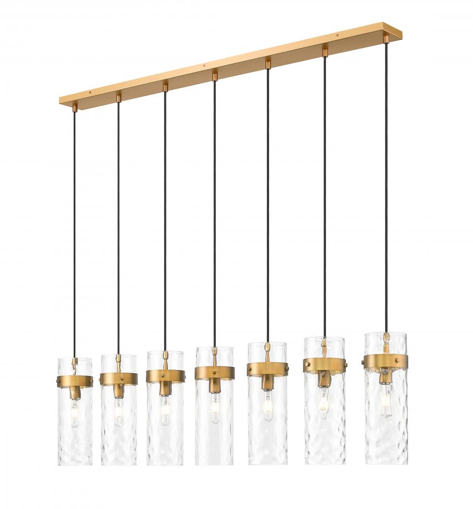 7 Light Linear Chandelier