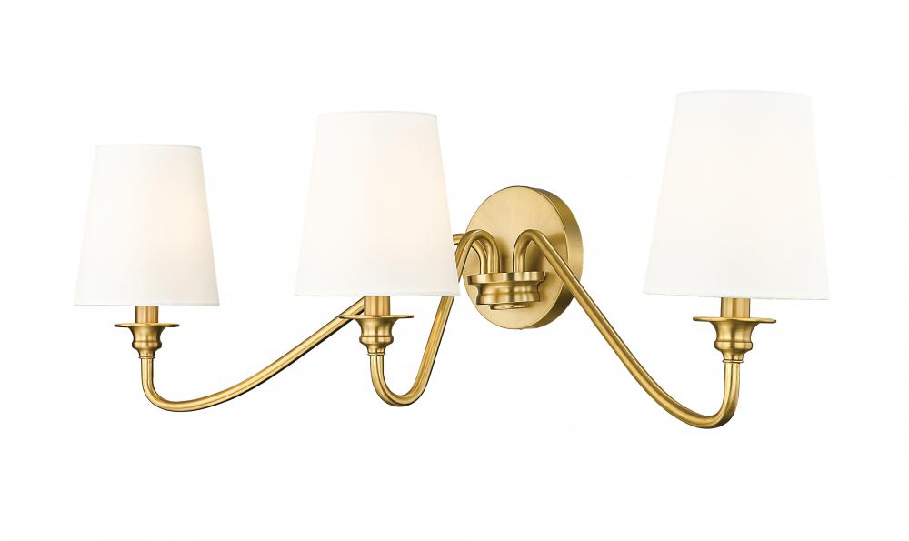 3 Light Wall Sconce