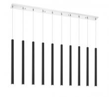 Z-Lite 917MP24-MB-LED-10LCH - 10 Light Linear Chandelier