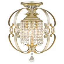 Golden Canada 1323-SF WG - Ella Semi-Flush in White Gold