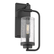 Golden Canada 2380-1W BLK-SD - Holden 1-Light Wall Sconce in Matte Black