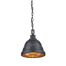 Golden Canada 7312-S BP - Bartlett Small Pendant in Black Patina