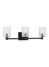 Generation Lighting GLV1033MBK - Three Light Wall/Bath