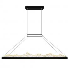 CWI Lighting 1601P48-101 - Himalayas Integrated LED Black Island/Pool Table Light