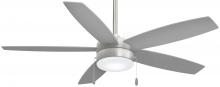 Minka-Aire F673L-BN/SL - 52&#34; CEILING FAN WITH LIGHT KIT