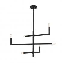 Savoy House Canada 1-1623-6-89 - Cristofer 6-Light Chandelier in Matte Black