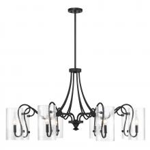 Savoy House Canada 1-4570-8-89 - Calgary 8-Light Chandelier in Matte Black