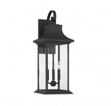 Savoy House Canada 5-452-BK - Hancock 3-Light Outdoor Wall Lantern in Matte Black