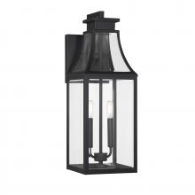 Savoy House Canada 5-607-BK - Emery 2-Light Outdoor Wall Lantern in Matte Black