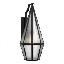 Savoy House Canada 5-708-BK - Peninsula 1-Light Outdoor Wall Lantern in Matte Black