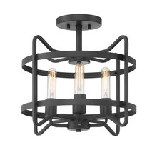 Savoy House Canada 6-4900-4-89 - Kent 4-Light Ceiling Light in 
Matte Black