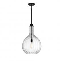 Savoy House Canada 7-2255-1-89 - Brandon 1-Light Pendant in Matte Black