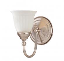 Savoy House Canada 8-1062-1-SN - Brunswick 1-Light Bathroom Vanity Light in Satin Nickel