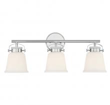 Savoy House Canada 8-1627-3-11 - Kaden 3-Light Bathroom Vanity Light in Polished Chrome