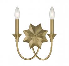 Savoy House Canada 9-2204-2-322 - Sullivan 2-Light Wall Sconce in Warm Brass