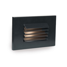 WAC Canada WL-LED120F-AM-BK - LED Horizontal Louvered Step and Wall Light