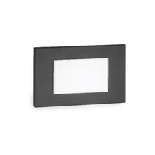 WAC Canada WL-LED130F-AM-BK - LED Diffused Step and Wall Light