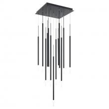 WAC Canada PD-69413S-BK - Viggo Chandelier Light