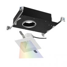 WAC Canada R3ASDT-NCC24-WT - Aether Color Changing LED Square Open Reflector Trim with Light Engine