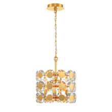 Eurofase 44284-029 - Perrene 3 Light Pendant in Gold