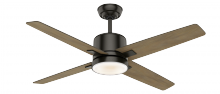  59341 - Casablanca 52 inch Axial Noble Bronze Ceiling Fan with LED Light Kit and Wall Control