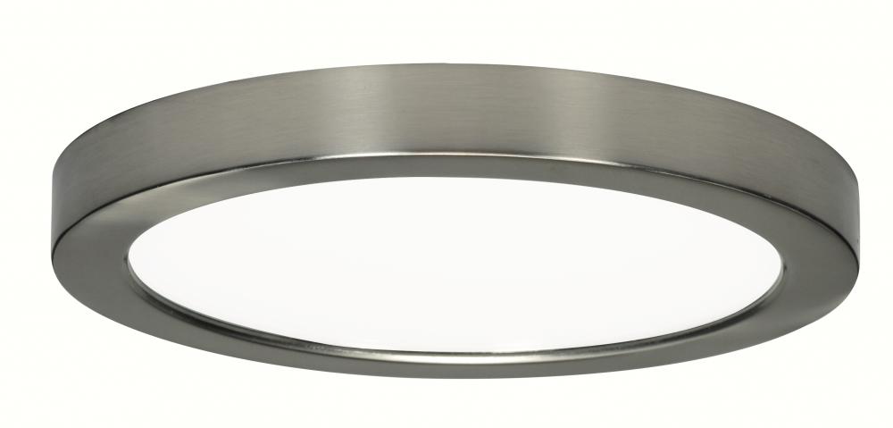 Blink - 18.5W- 9" Surface Mount LED - 5000K- Round Shape - Brushed Nickel Finish - 120V