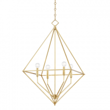 Hudson Valley 3129-GL - 4 LIGHT MEDIUM PENDANT